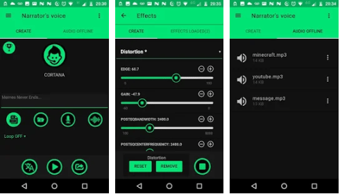 Narrator’s Voice - speech to text apps