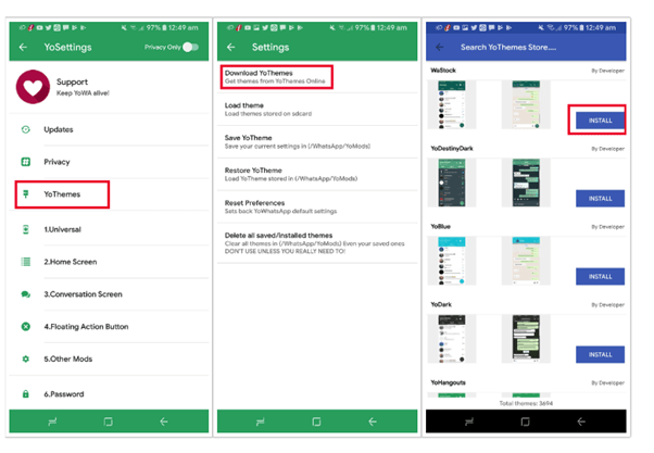 New WhatsApp Themes With WhatsApp Mods