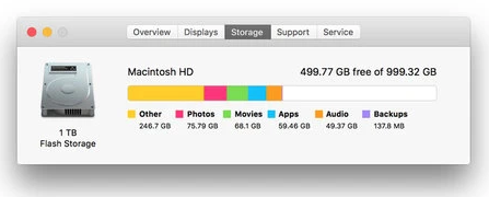 how to get rid of other storage on mac