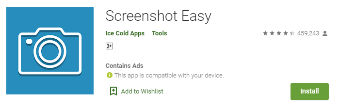 Screenshot Easy chromebook