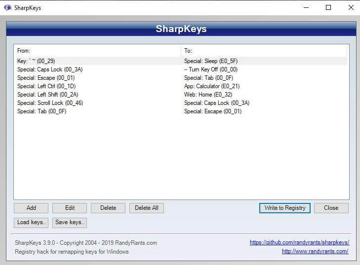 sharpkeys download windows 7