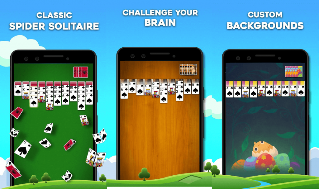 Spider Solitaire free card game