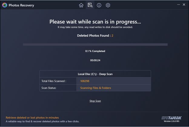 Start Scan Now