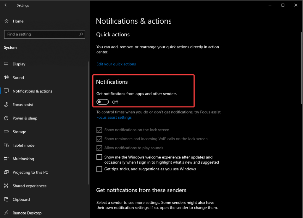 Step to turn Windows 10 Start Menu into Windows 7 Start Menu step-2