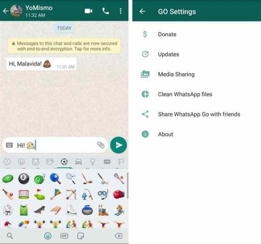 WhatsApp GO