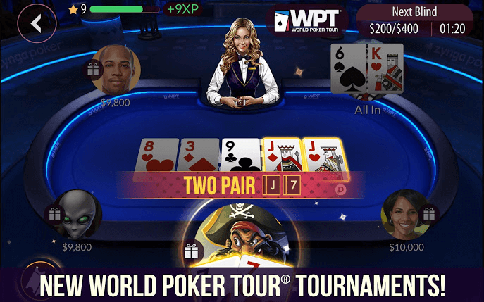 Zynga Poker best android card game