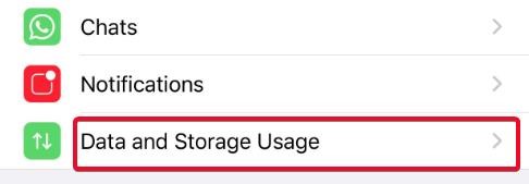 data storage usage