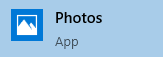 photos app