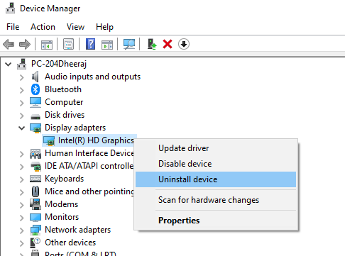 windows device manager