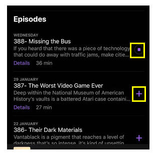 Episodes