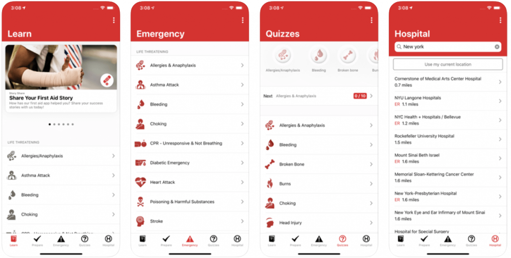 First Aid - Best Hiking apps