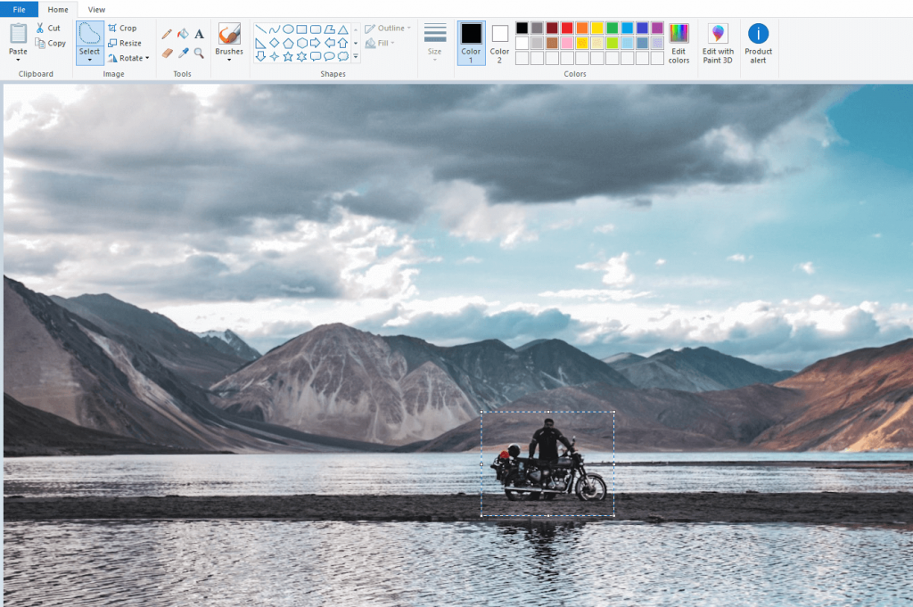 How To Make Background Transparent in paint