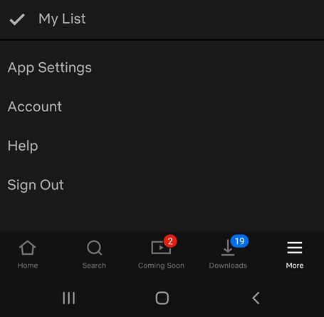 How to cancel Netflix on Android