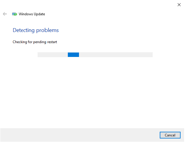 detecting problems