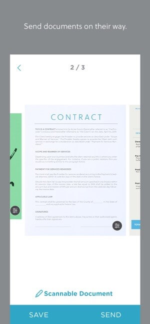 evernote scanable