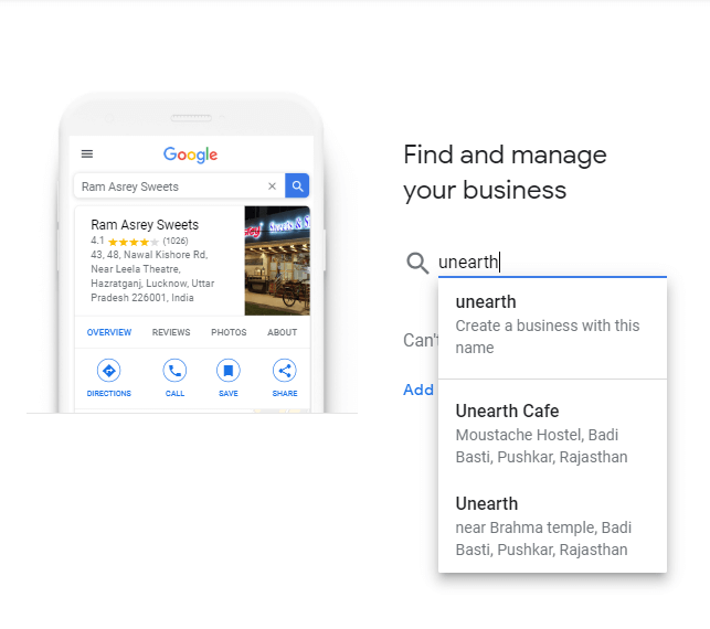 find and manage your business