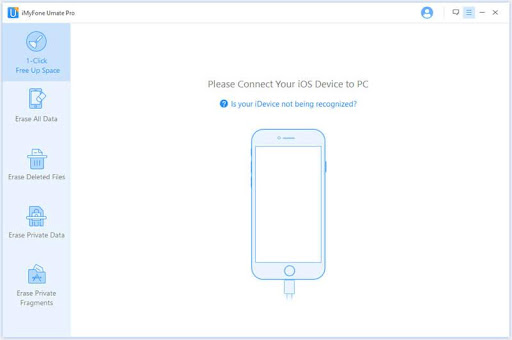 iMyFone Umate Pro to wipe data