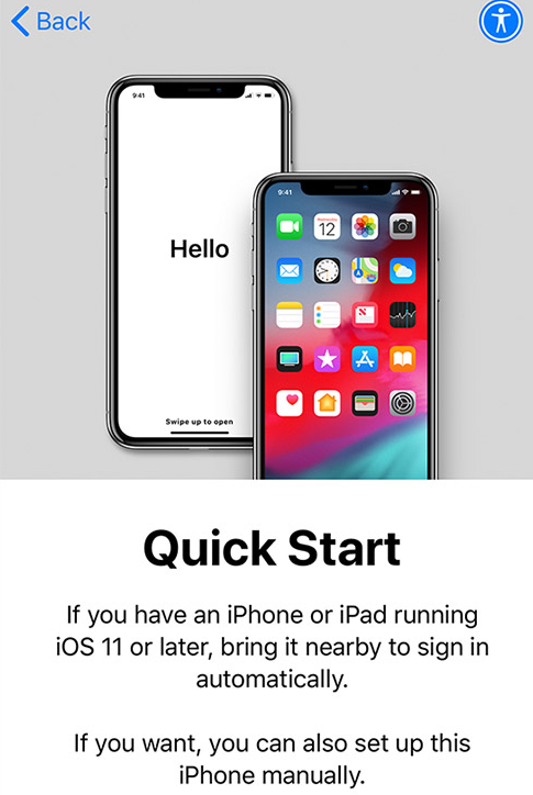 restoring them from a backup