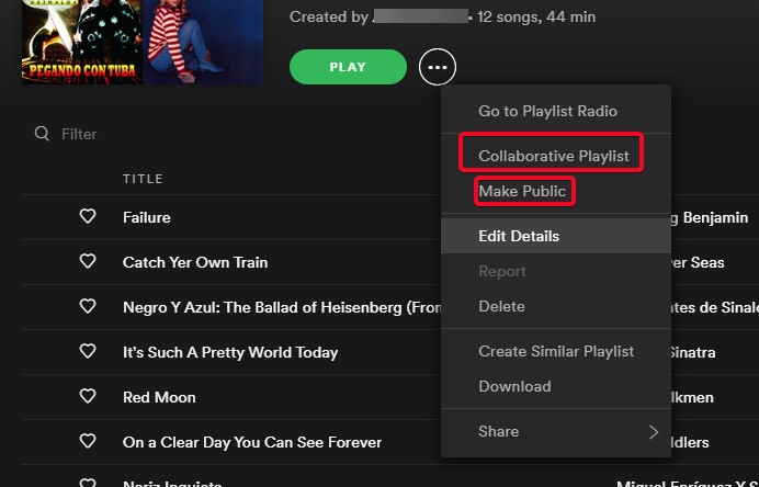 shre spotify playlist