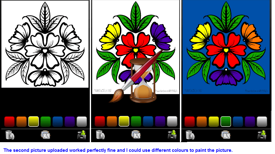 AppsGeyser Android App maker- Coloring Flowers 2
