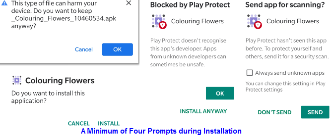 AppsGeyser Android App maker- large prompts