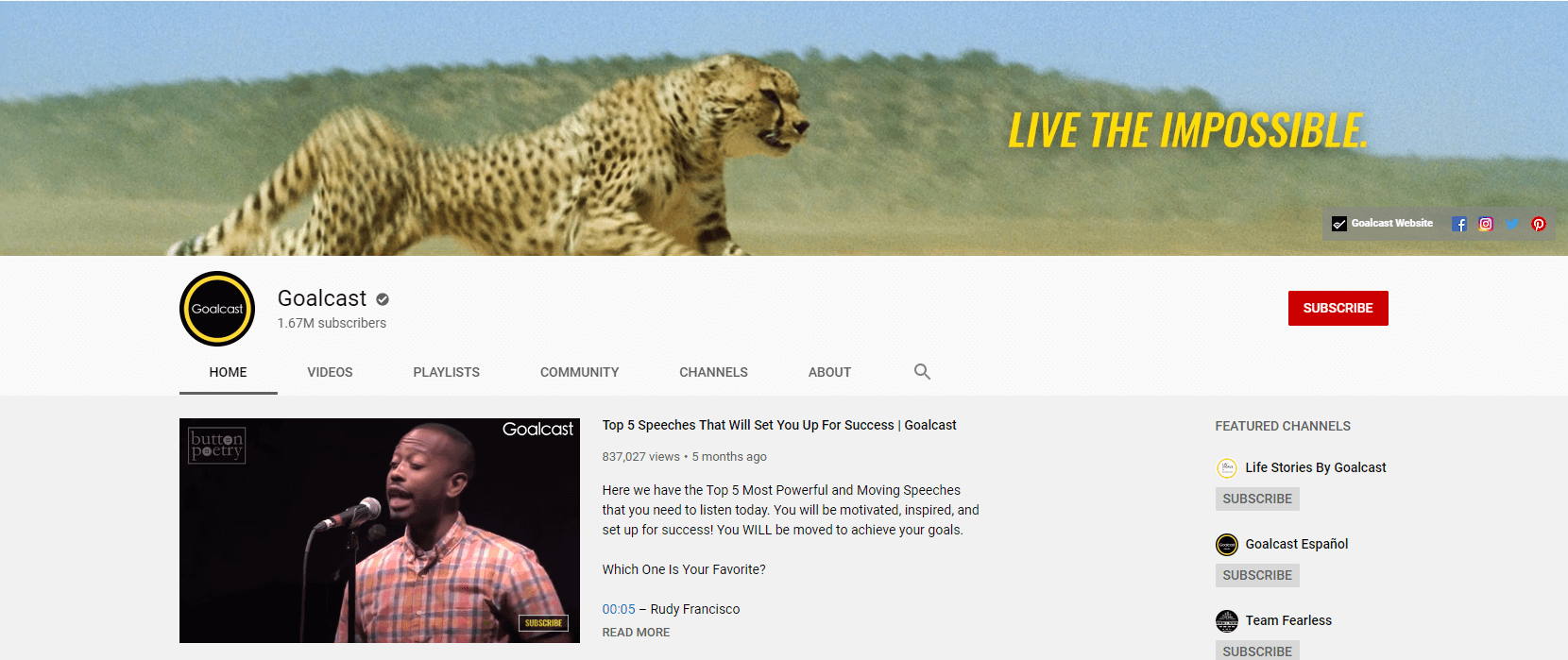 Goalcast
