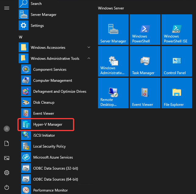 How To Configure Hyper-V Windows Tool