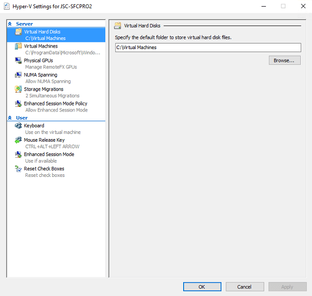 How To Configure Hyper V Windows Tool