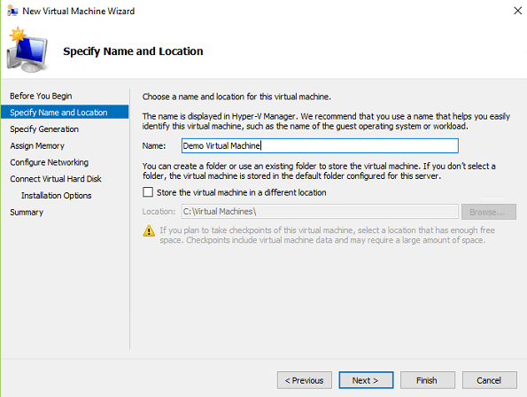 How To Create Virtual Machine Using Hyper-V Windows Tool