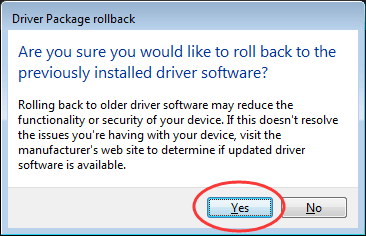 how to rollback nvidia drivers windows 10