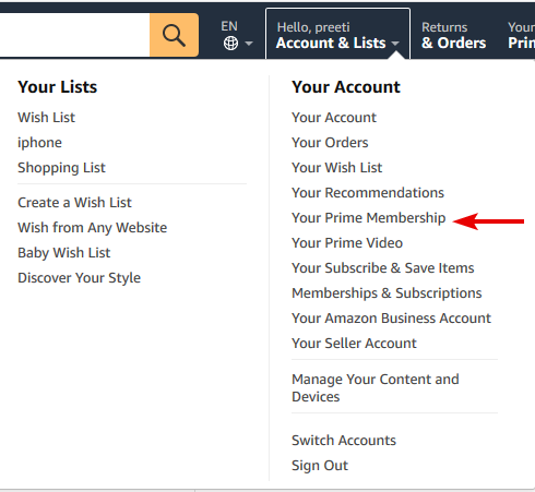 How to cancel Amazon Prime membership
