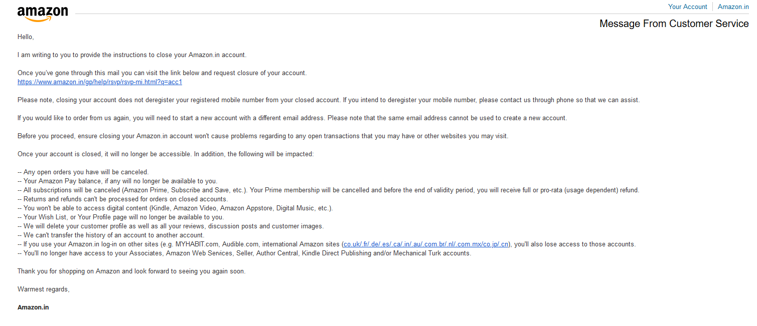 How to delete Amazon account 2020