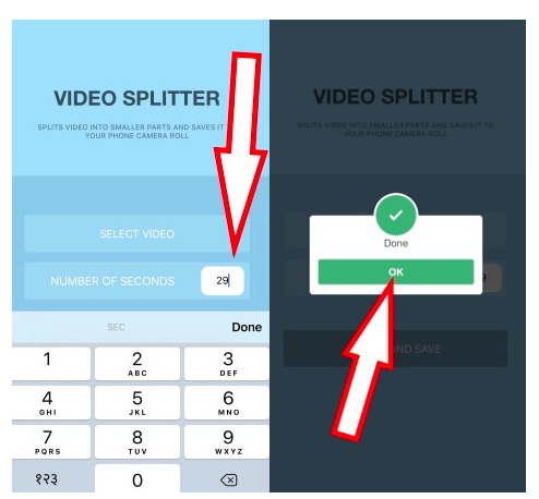 Video – Splitter for iPhone