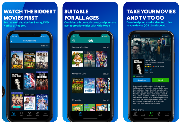 iphone apps to watch free movies