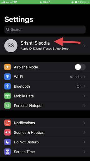 icloud contacts issue - iCloud Settings