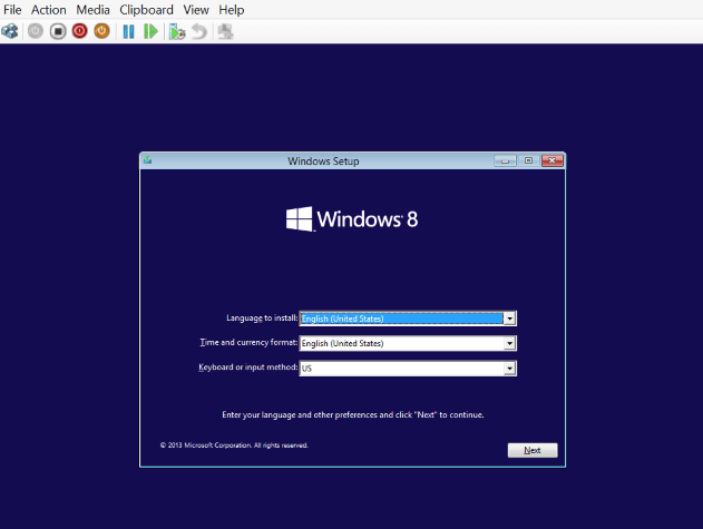windows setup