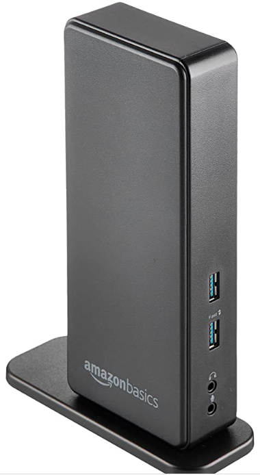 AmazonBasics USB 3.0 Universal Laptop Docking Station – Affordable Docking station