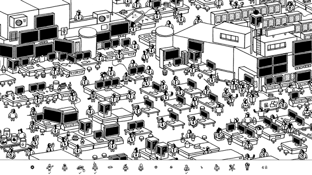Best Games Apple TV- Hidden Folks