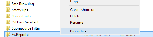Google Chrome software reporter tool SwReporter