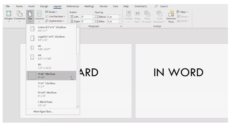 Learn How To Create Your Flashcards Using MS Word