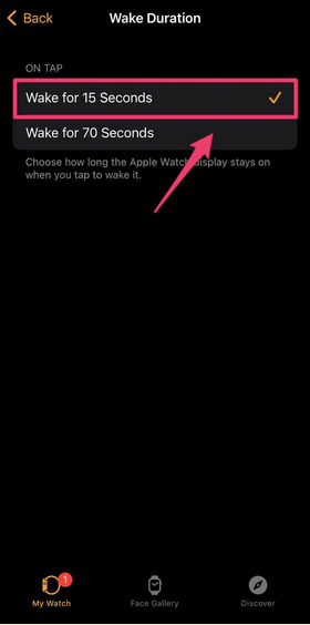 Reduce Wake Screen Time