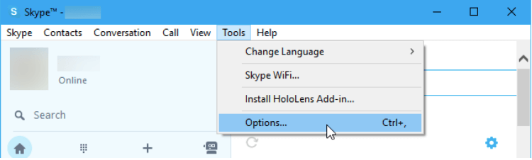 stop skype from running automatically