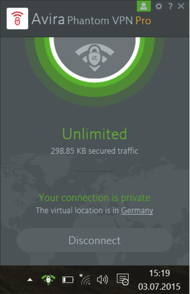 Avira Phantom VPN Pro