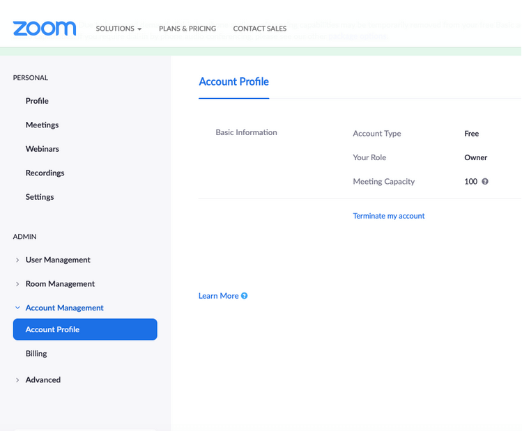 How To Delete Your Zoom Account
