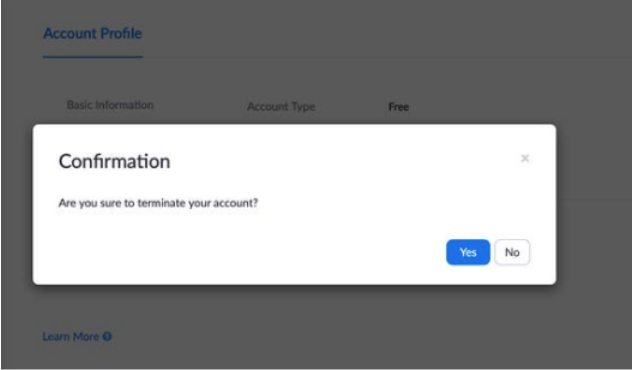 How To Delete Your Zoom Account