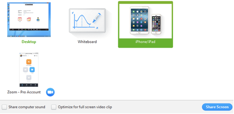 Share Screen With Zoom