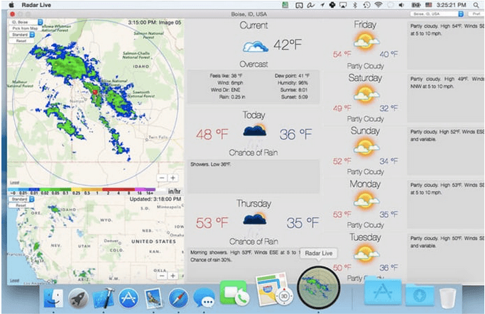 weather programs for mac