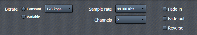 convert flac to mp3 online settings bitrate