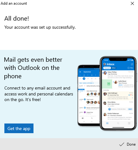 set up icloud email in outlook windows