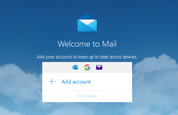 iCloud for windows mail logo